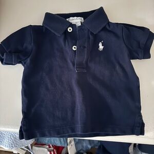 Ralph Lauren Kids Polo Shirt in Dark Blue